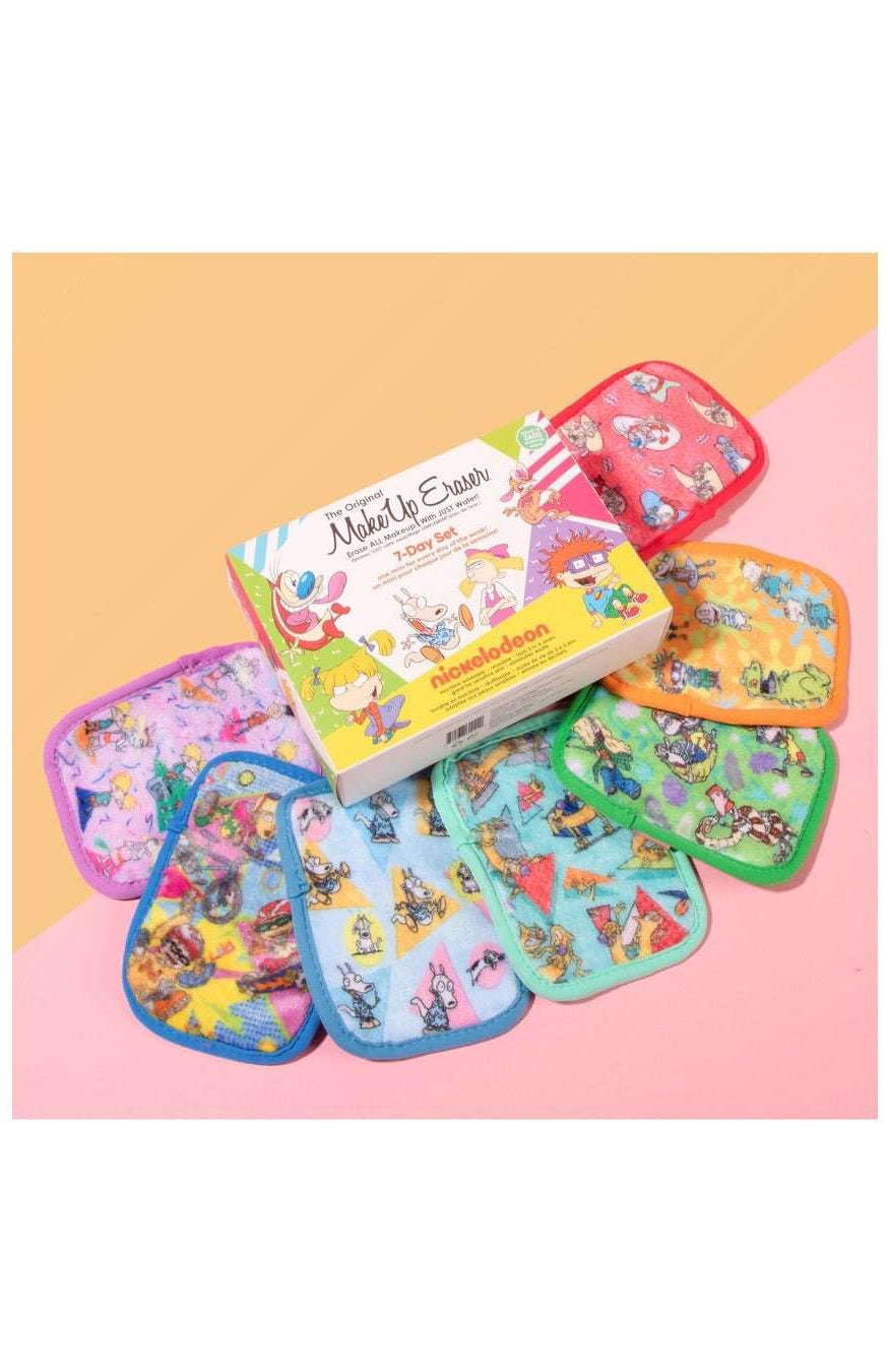 Makeup Eraser 90's Nickelodeon 7 Day Set Beauty Product by Makeup Eraser as seen on celebrities