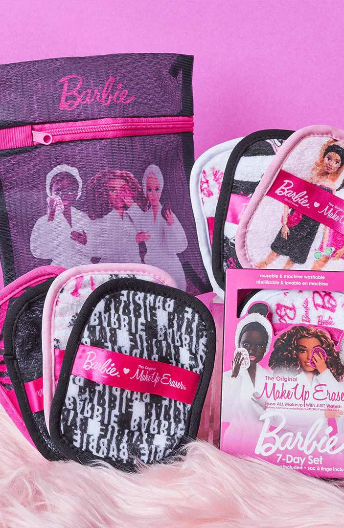 Shop Makeup Eraser Makeup Eraser Barbie 7 - Day Set Beauty Product for women – premium loungewear and festival fashion at Spoiled Brat