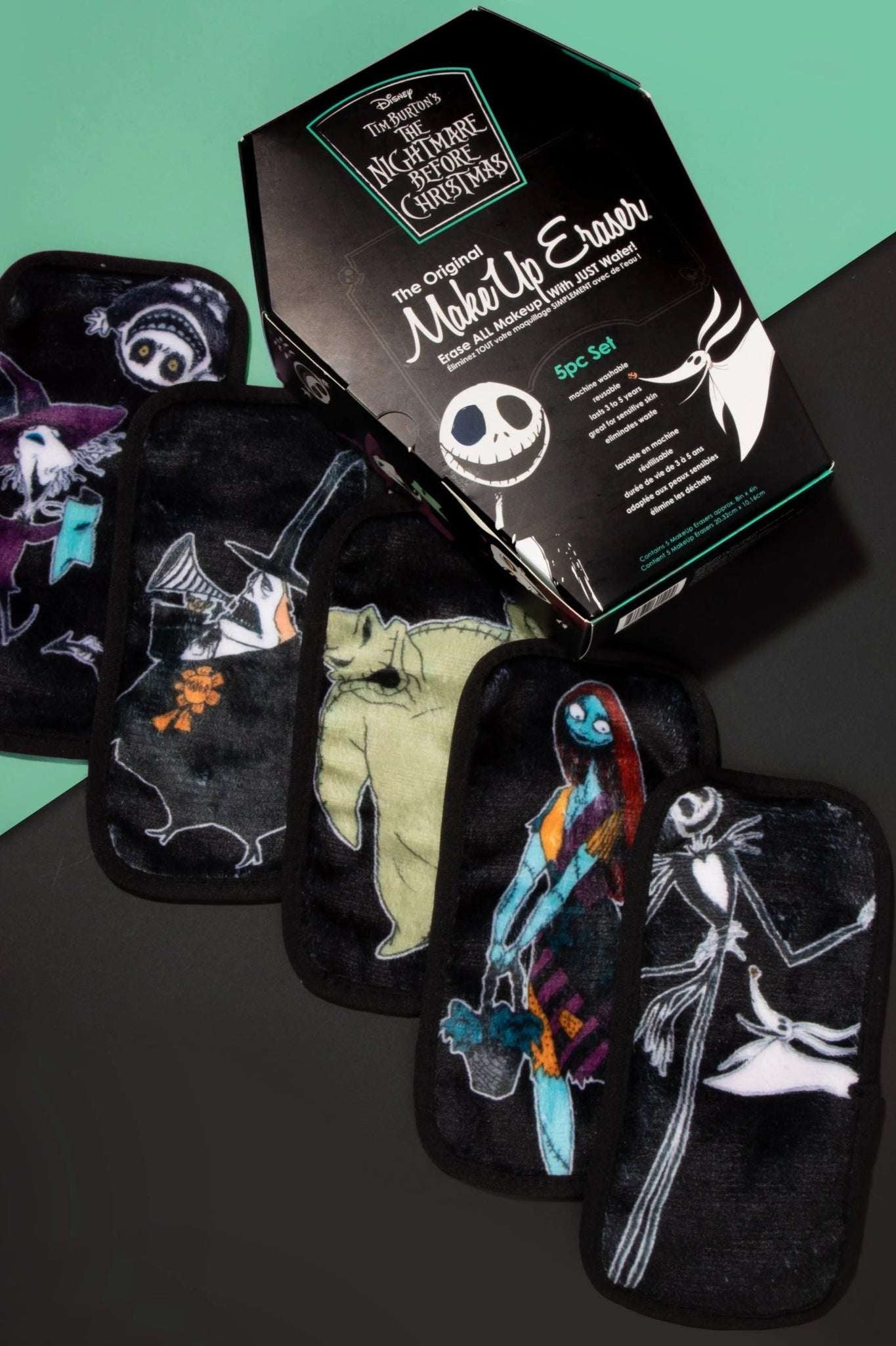 Makeup Eraser Disney Nightmare Before Christmas 5pc Mini Set by Makeup Eraser – Beauty Product – | Spoiled Brat UK