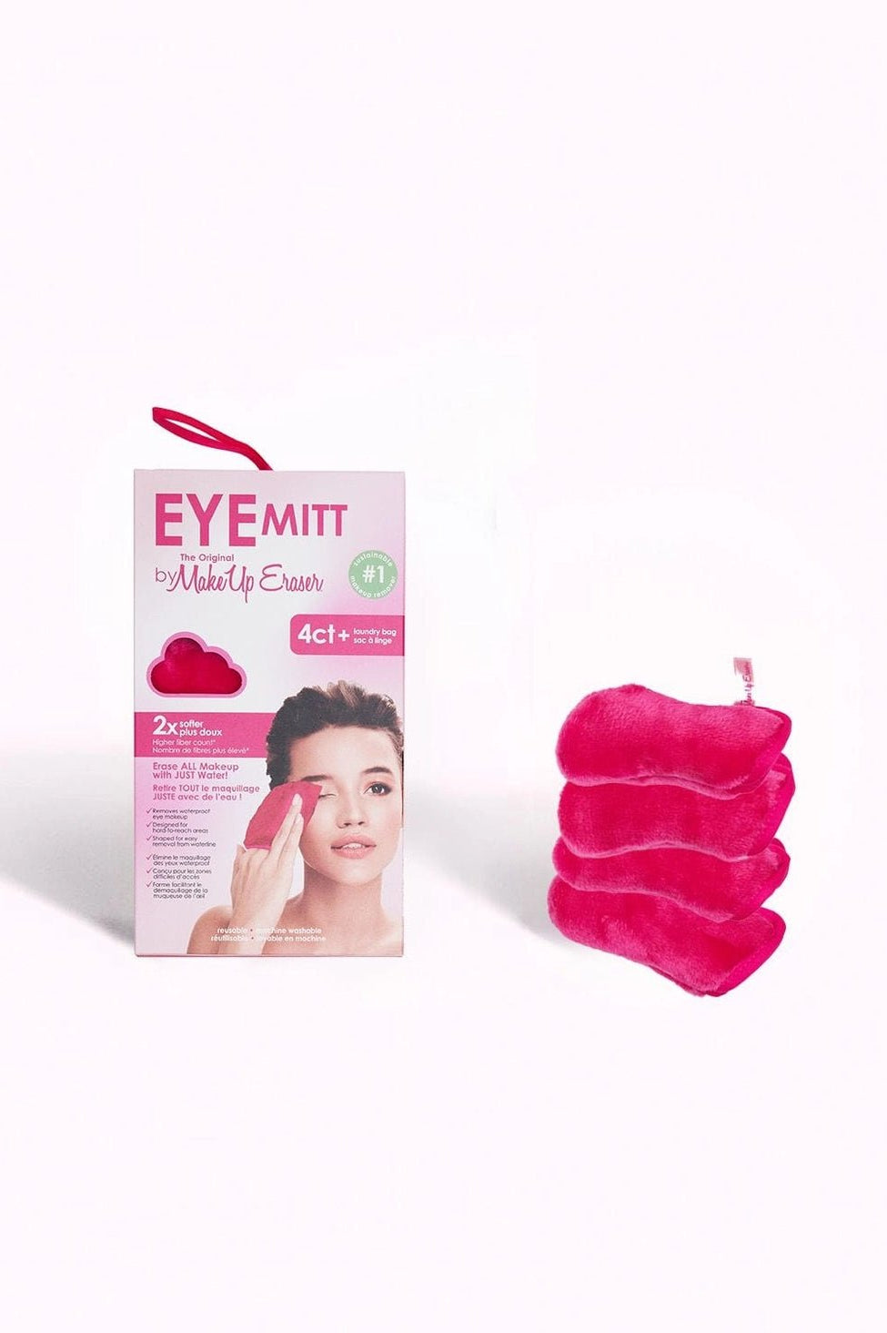 Makeup Eraser Eye Mitt by Makeup Eraser – Beauty Product – Pink | Spoiled Brat UK