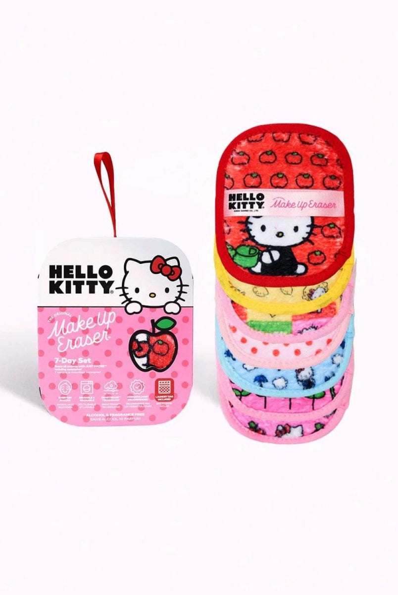 Shop Makeup Eraser Makeup Eraser Hello Kitty 7 - Day Classic Set Beauty Product for women – premium loungewear and festival fashion at Spoiled Brat