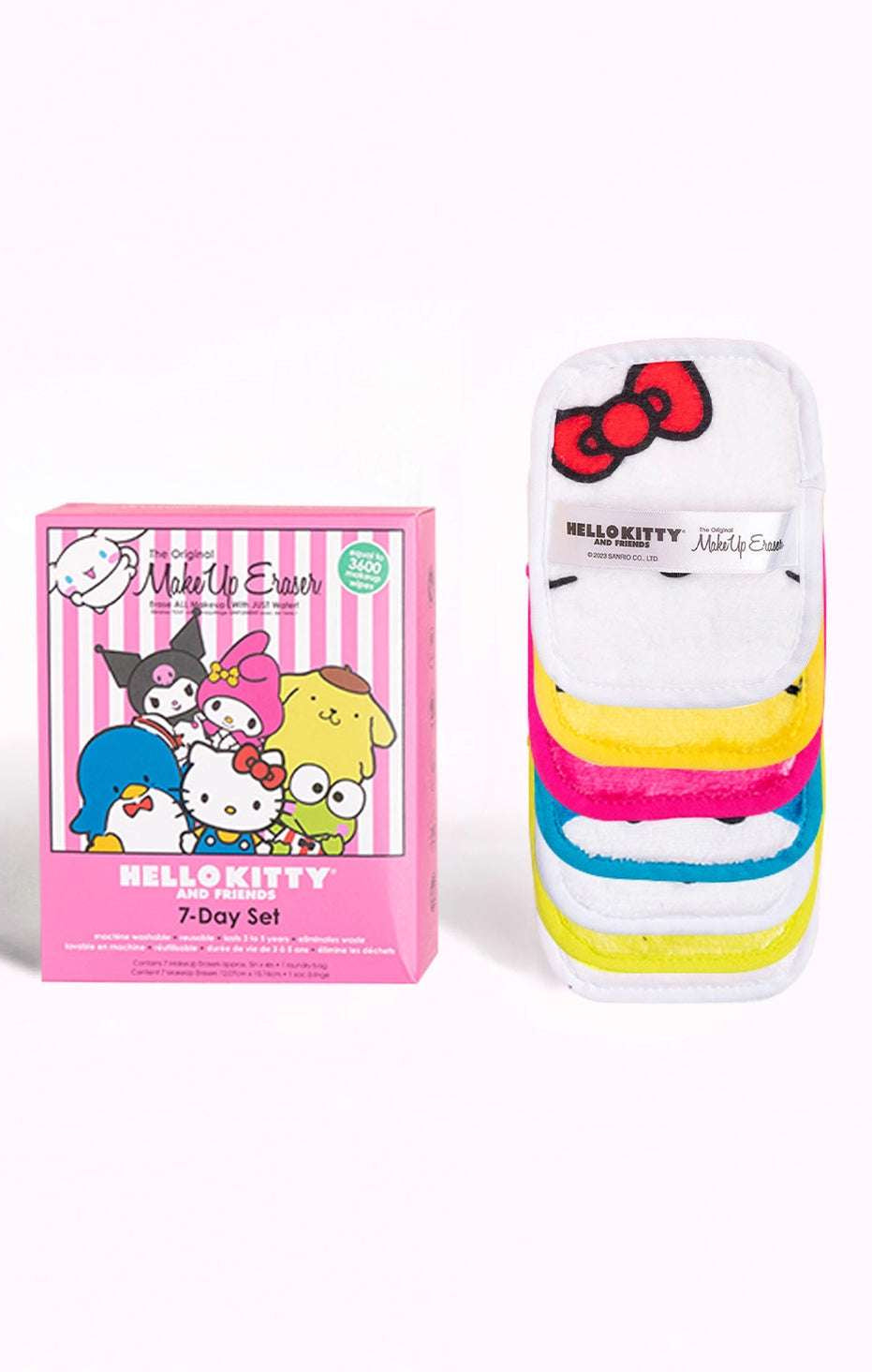 Shop Makeup Eraser Makeup Eraser Hello Kitty 7 - Day Set Beauty Product for women – premium loungewear and festival fashion at Spoiled Brat