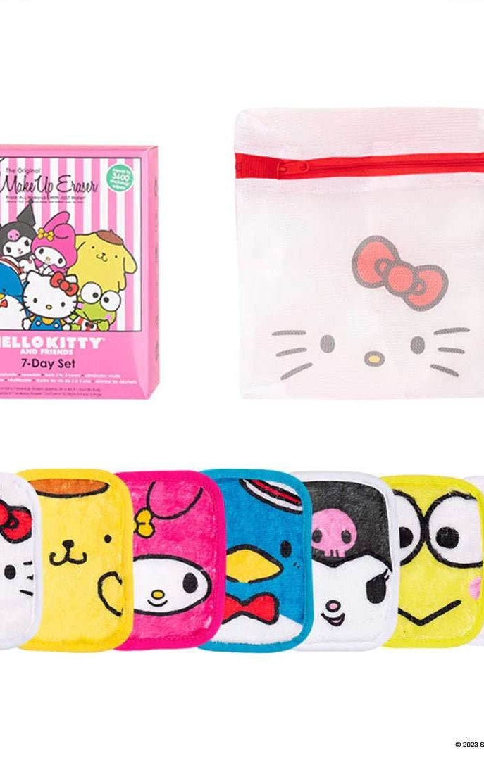 Makeup Eraser Hello Kitty 7-Day Set Beauty Product by Makeup Eraser as seen on celebrities