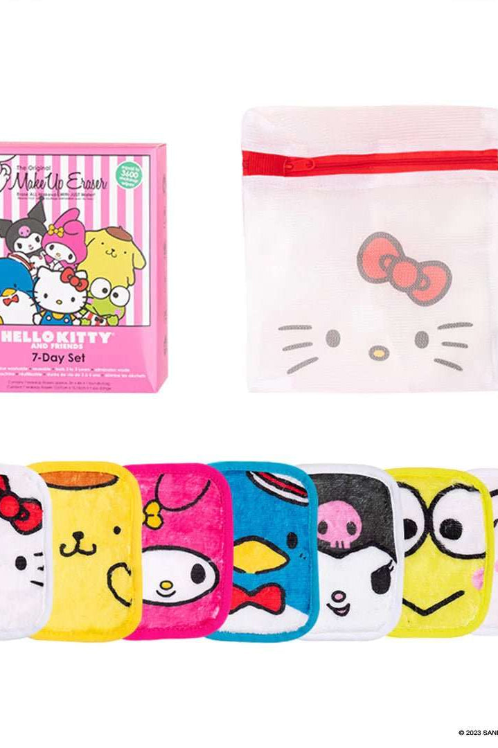 Makeup Eraser Hello Kitty 7-Day Set by Makeup Eraser – Beauty Product – White | Spoiled Brat UK