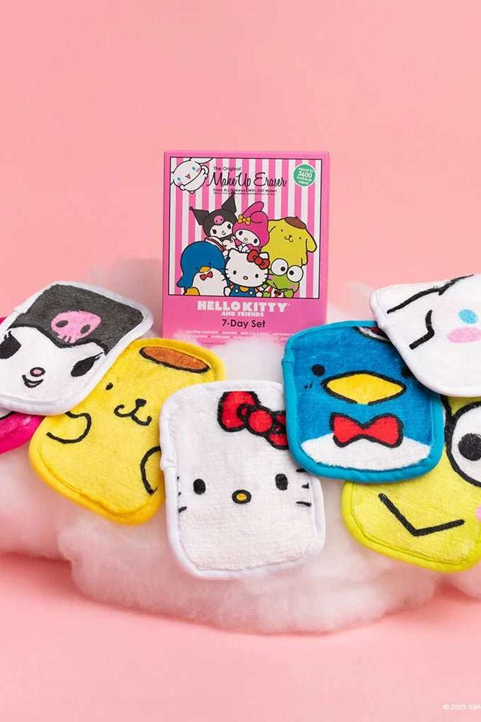 Makeup Eraser Hello Kitty 7-Day Set by Makeup Eraser – Beauty Product – White | Spoiled Brat UK