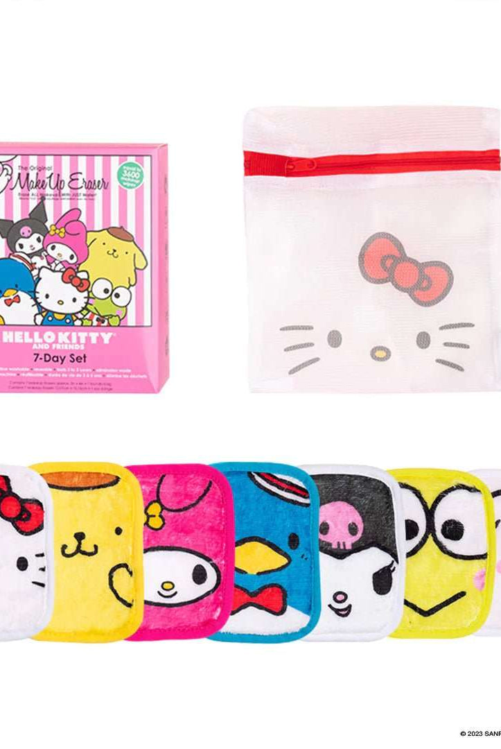 Shop Makeup Eraser Makeup Eraser Hello Kitty 7 - Day Set Beauty Product for women – premium loungewear and festival fashion at Spoiled Brat