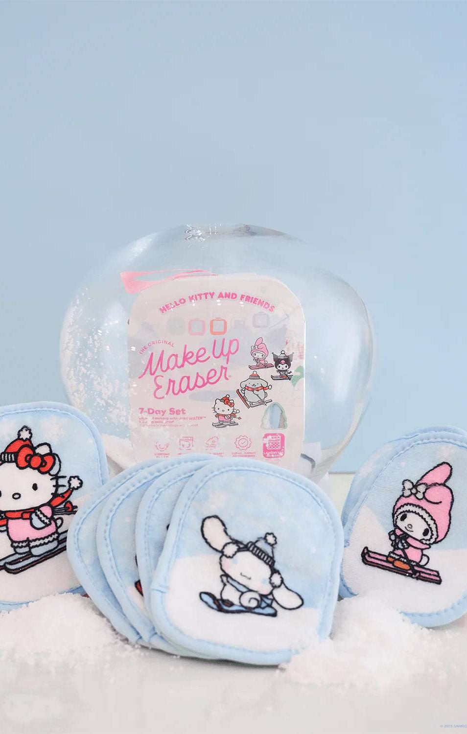 Shop Makeup Eraser Makeup Eraser Hello Kitty & Friends Aspen Vacation 7 - Day Set © Sanrio Beauty Product for women – premium loungewear and festival fashion at Spoiled Brat