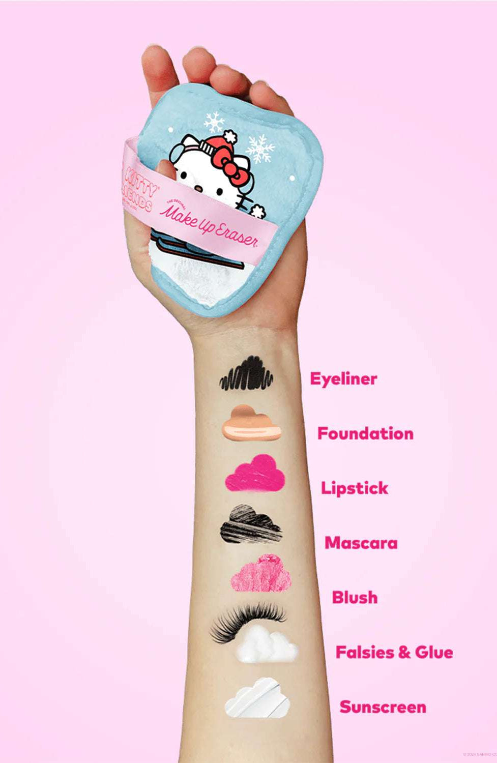 Shop Makeup Eraser Makeup Eraser Hello Kitty & Friends Aspen Vacation 7 - Day Set © Sanrio Beauty Product for women – premium loungewear and festival fashion at Spoiled Brat