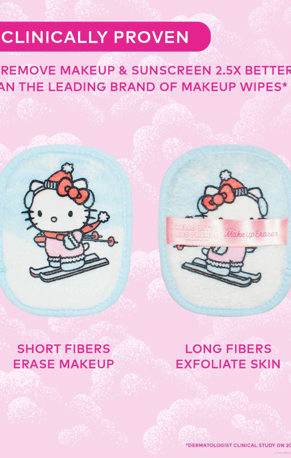 Shop Makeup Eraser Makeup Eraser Hello Kitty & Friends Aspen Vacation 7 - Day Set © Sanrio Beauty Product for women – premium loungewear and festival fashion at Spoiled Brat