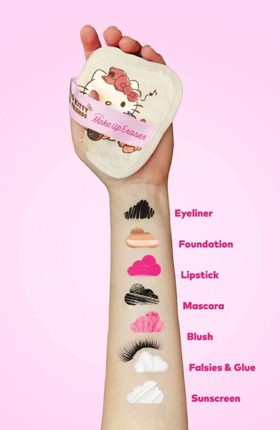 Shop Makeup Eraser Makeup Eraser Hello Kitty & Friends Camping 7 - Day Set © Sanrio Beauty Product for women – premium loungewear and festival fashion at Spoiled Brat