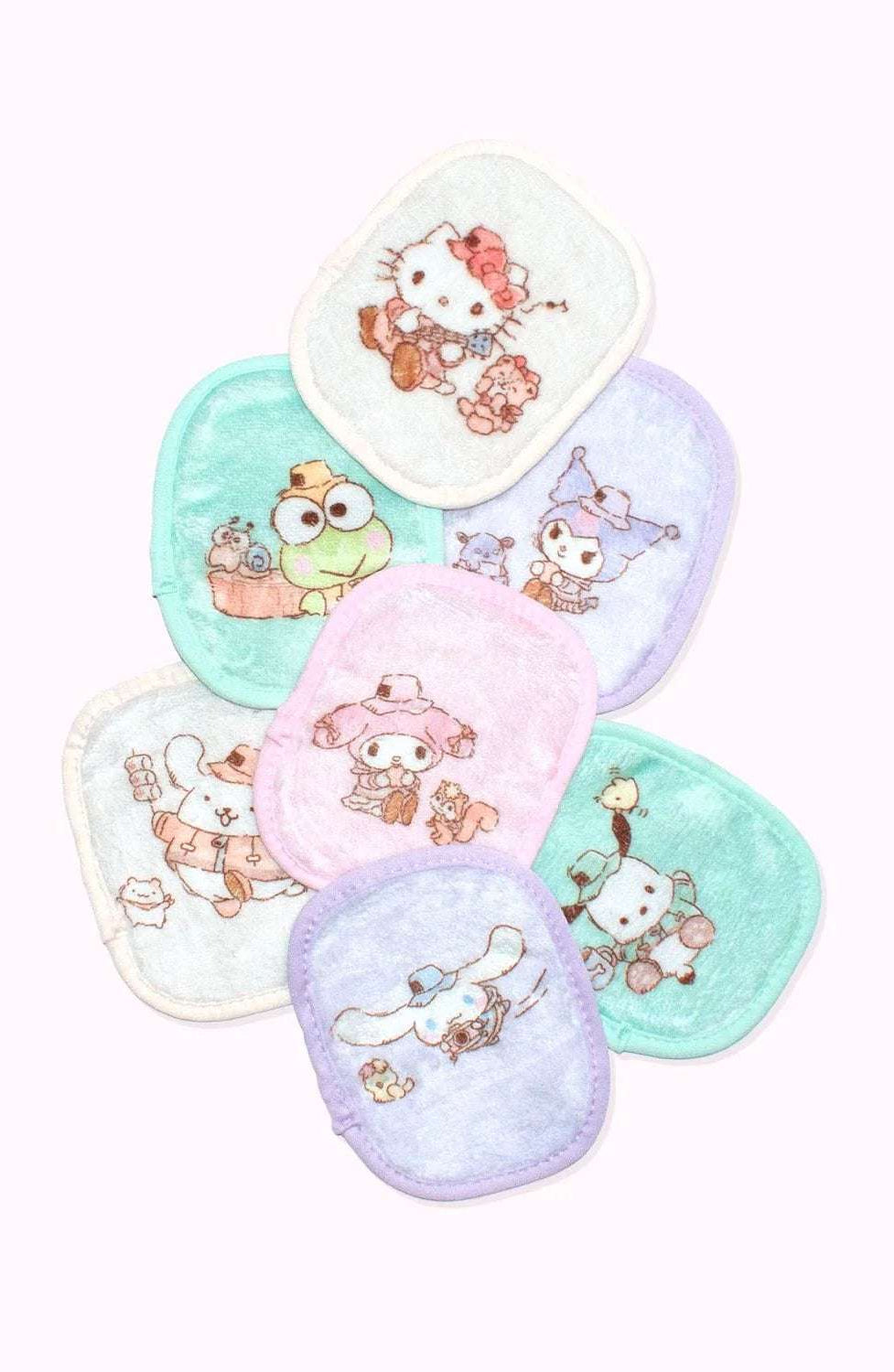 Shop Makeup Eraser Makeup Eraser Hello Kitty & Friends Camping 7 - Day Set © Sanrio Beauty Product for women – premium loungewear and festival fashion at Spoiled Brat