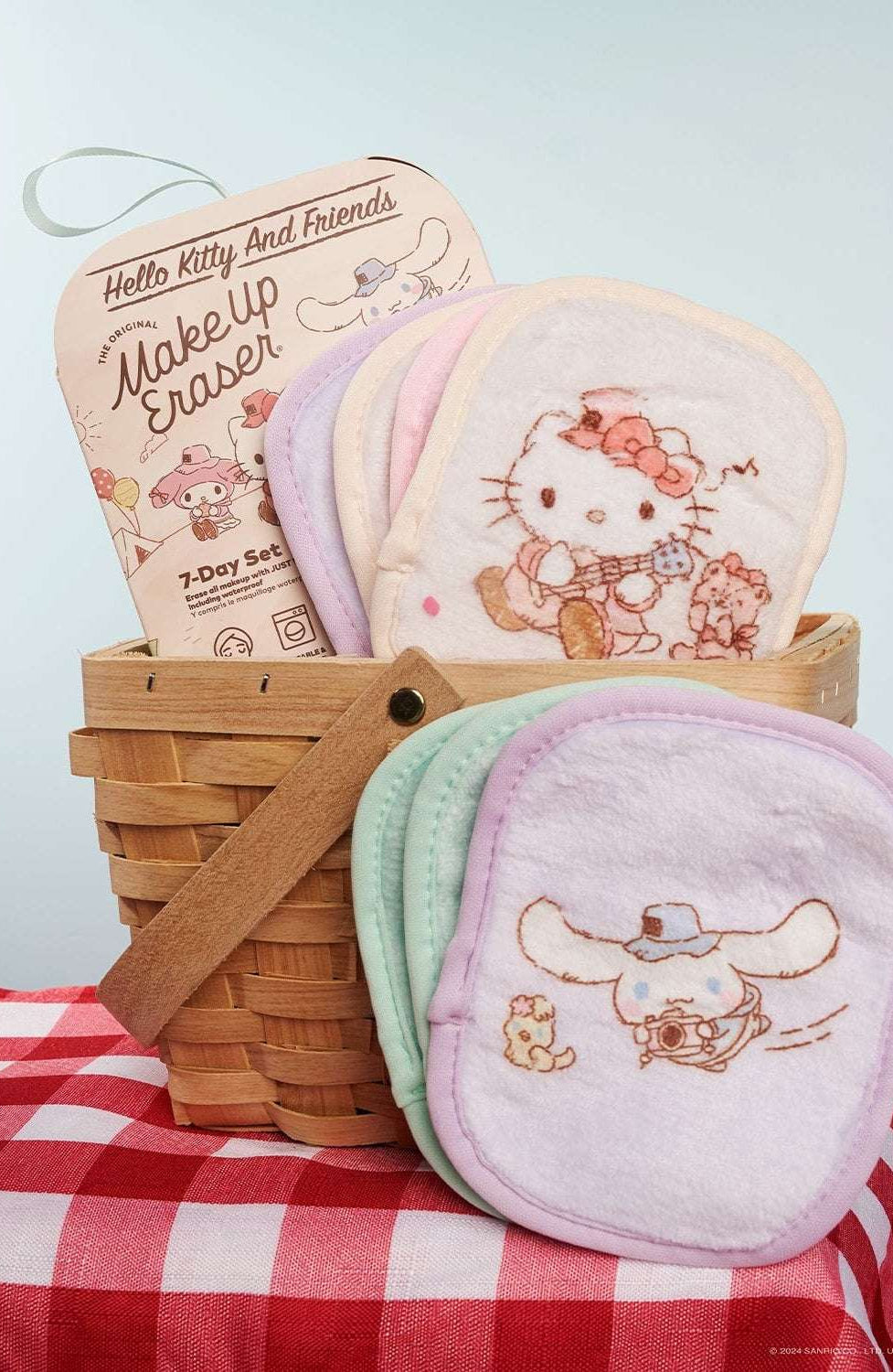 Shop Makeup Eraser Makeup Eraser Hello Kitty & Friends Camping 7 - Day Set © Sanrio Beauty Product for women – premium loungewear and festival fashion at Spoiled Brat