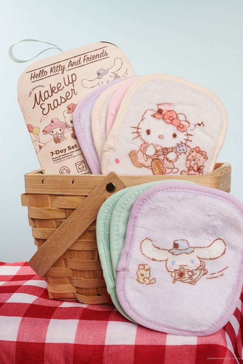 Shop Makeup Eraser Makeup Eraser Hello Kitty & Friends Camping 7 - Day Set © Sanrio Beauty Product for women – premium loungewear and festival fashion at Spoiled Brat