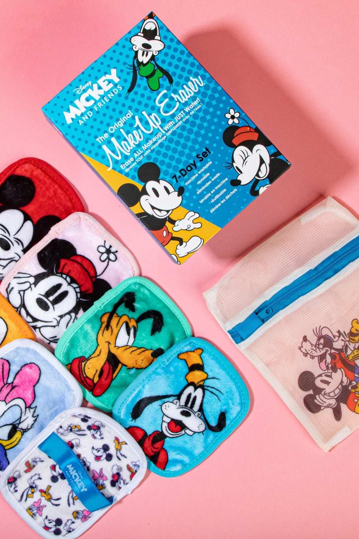 Makeup Eraser Mickey & Friends 7-Day Set by Makeup Eraser – Beauty Product – | Spoiled Brat UK