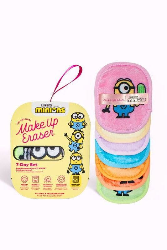 Makeup Eraser Minions 7-Day Set by Makeup Eraser – Beauty Product – Yellow | Spoiled Brat UK