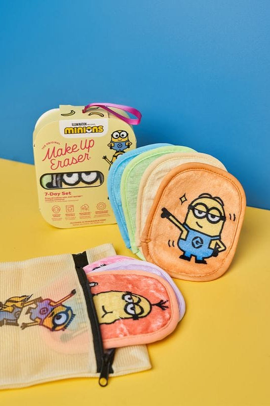 Makeup Eraser Minions 7-Day Set by Makeup Eraser – Beauty Product – Yellow | Spoiled Brat UK
