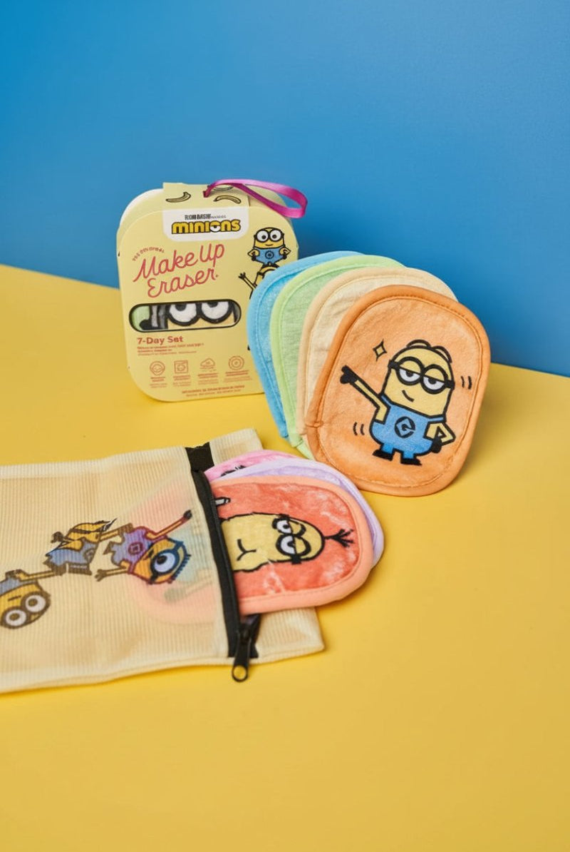 Shop Makeup Eraser Makeup Eraser Minions 7 - Day Set Beauty Product for women – premium loungewear and festival fashion at Spoiled Brat