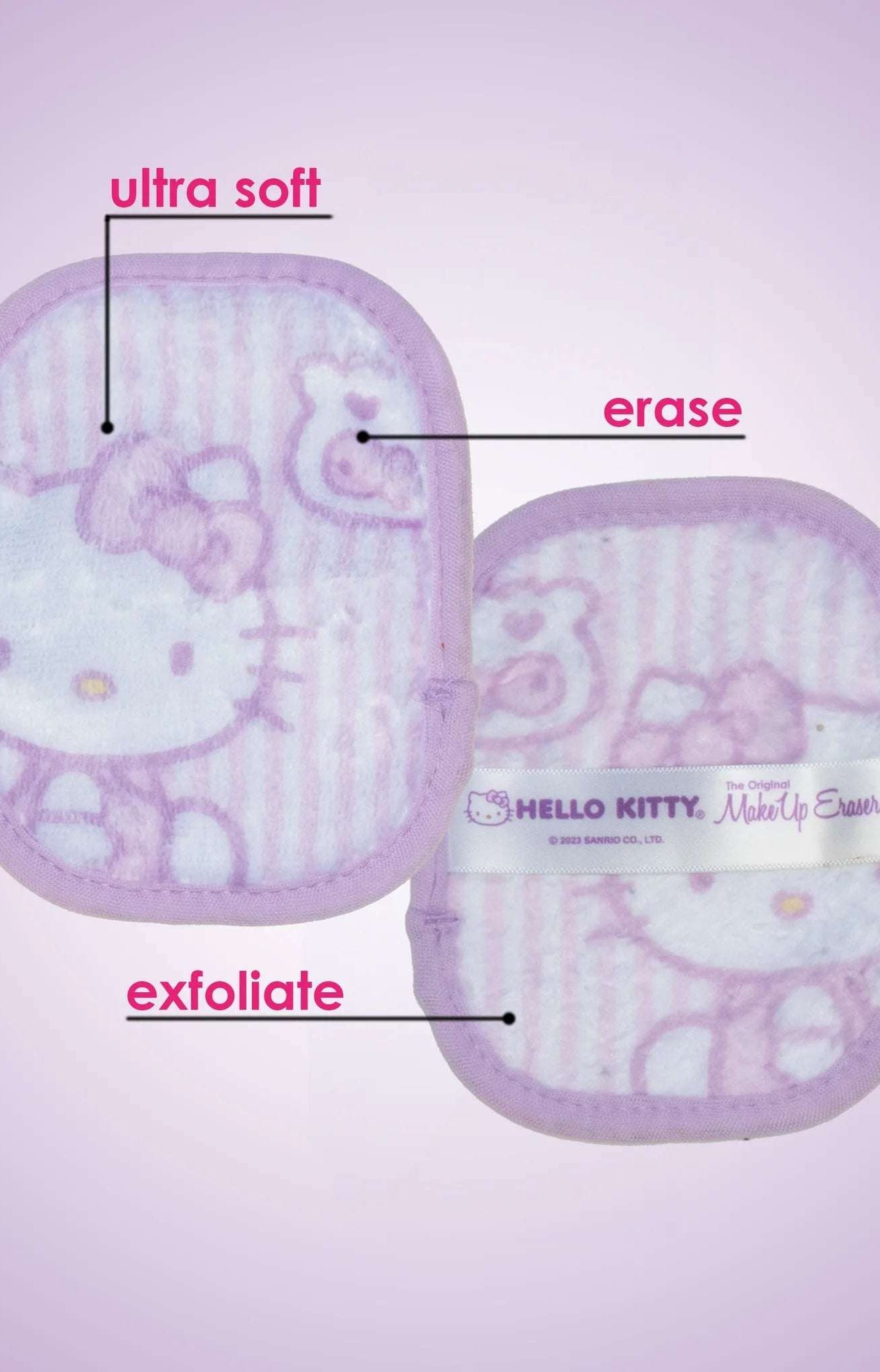 Makeup Eraser Pastel Hello Kitty 7-Day Set Beauty Product by Makeup Eraser as seen on celebrities
