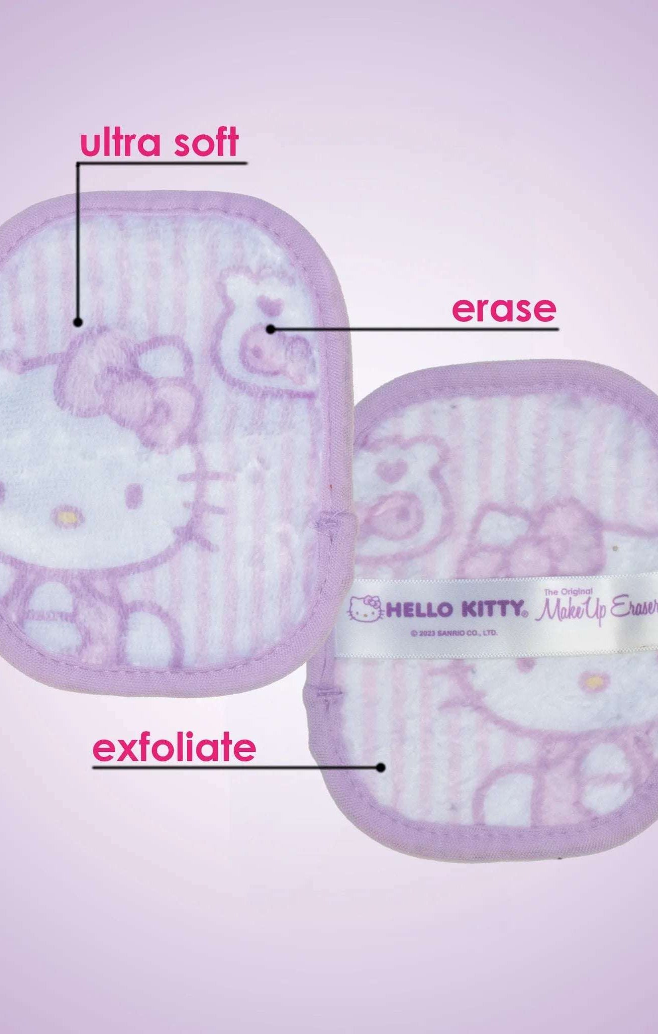 Makeup Eraser Pastel Hello Kitty 7-Day Set Beauty Product by Makeup Eraser as seen on celebrities