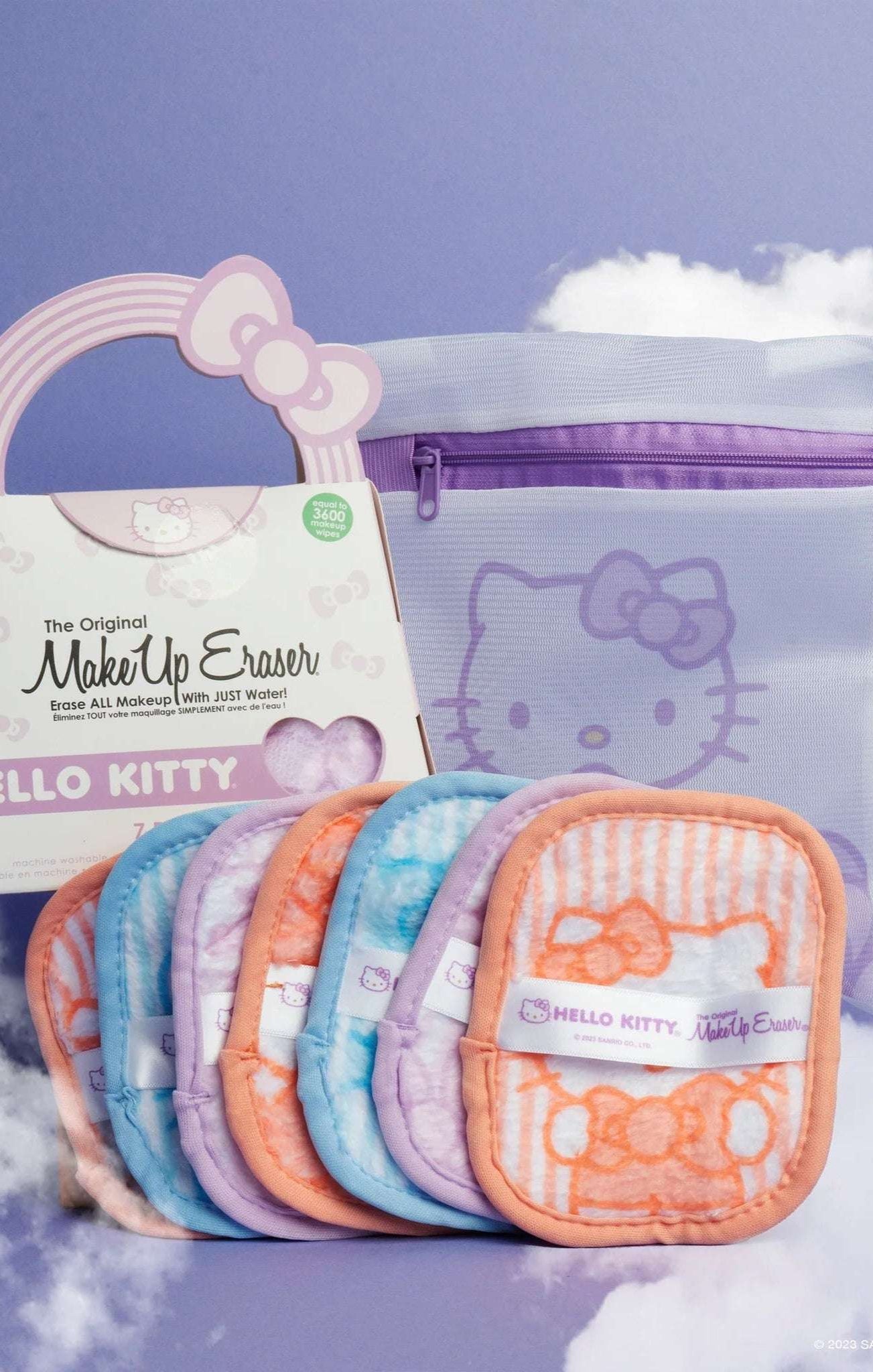 Makeup Eraser Pastel Hello Kitty 7-Day Set Beauty Product by Makeup Eraser as seen on celebrities