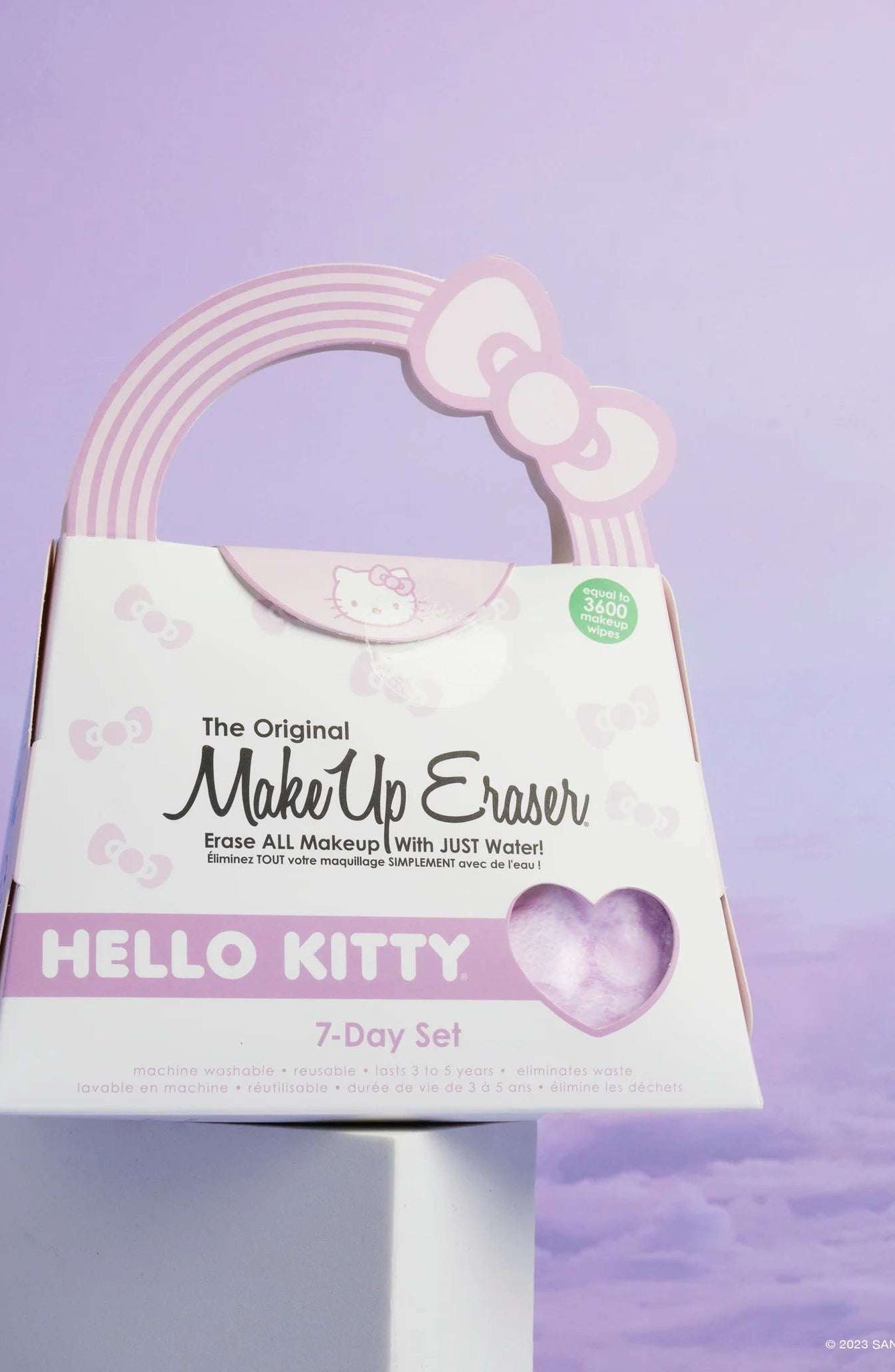 Makeup Eraser Pastel Hello Kitty 7-Day Set Beauty Product by Makeup Eraser as seen on celebrities