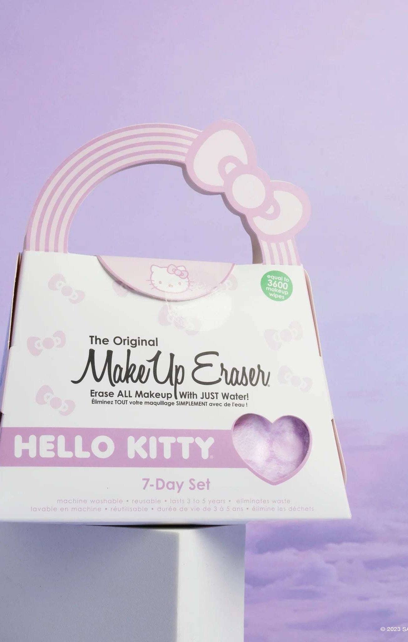 Makeup Eraser Pastel Hello Kitty 7-Day Set Beauty Product by Makeup Eraser as seen on celebrities