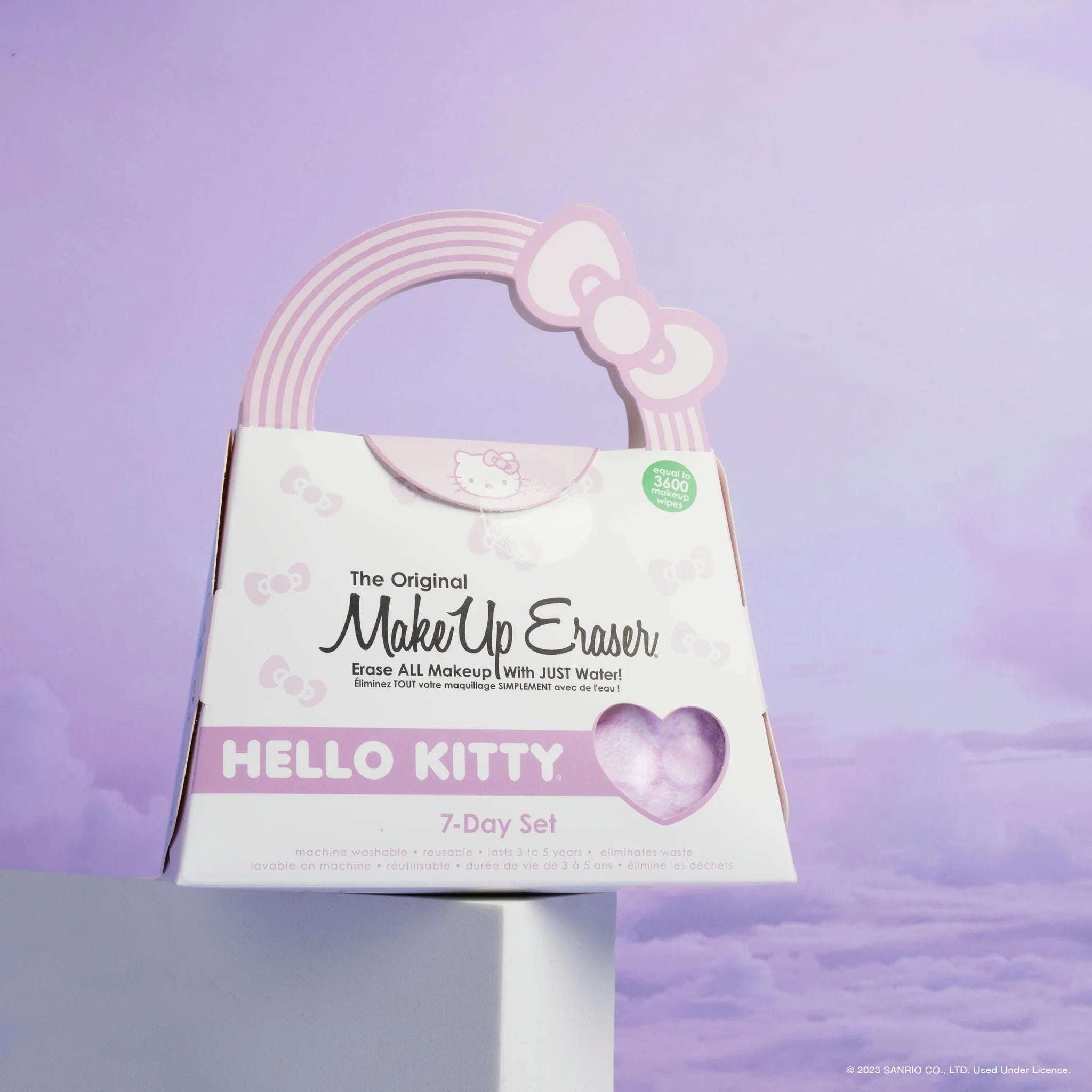 Makeup Eraser Pastel Hello Kitty 7-Day Set Beauty Product by Makeup Eraser as seen on celebrities