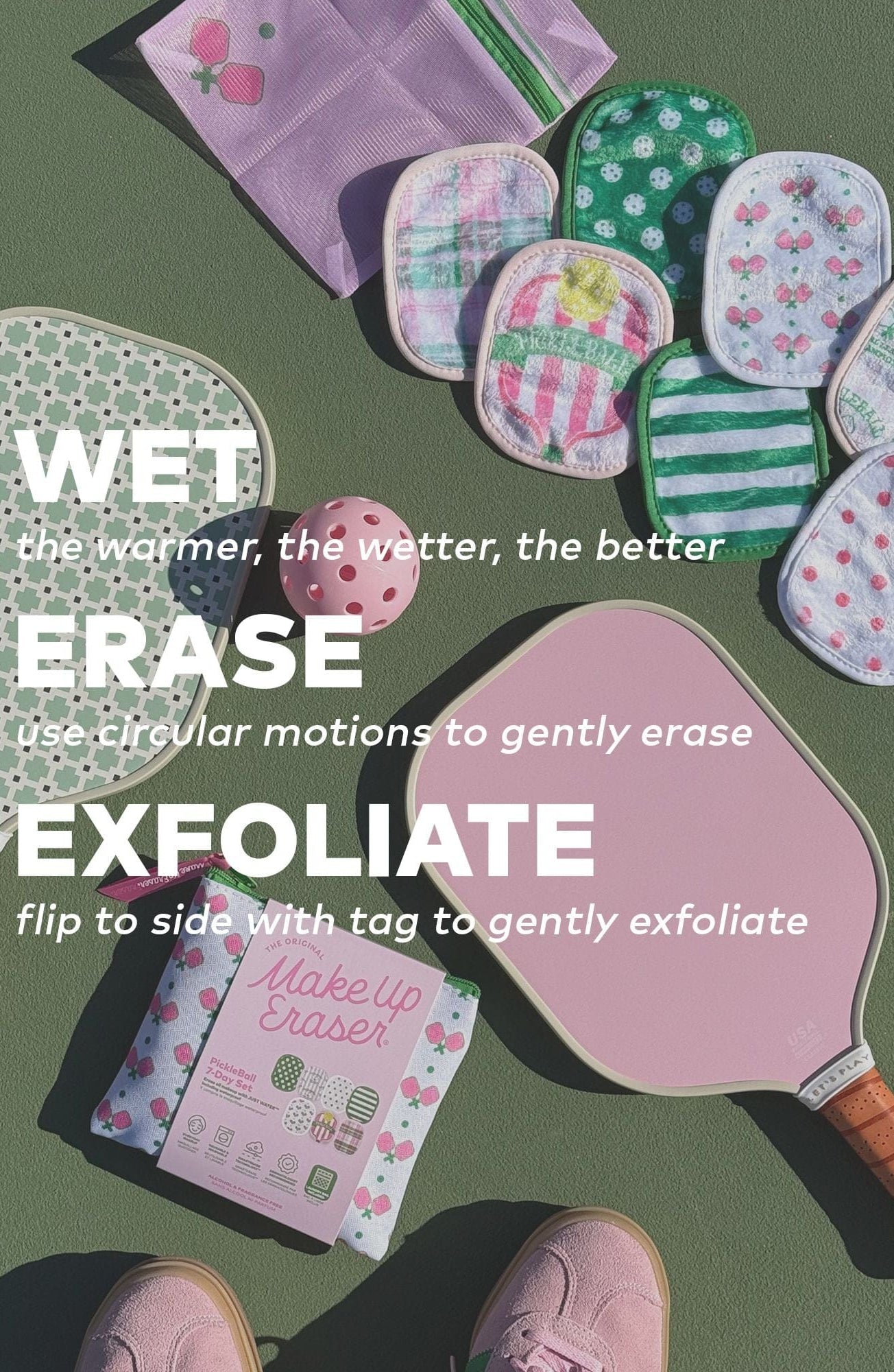 Shop Makeup Eraser Makeup Eraser Pickleball 7 - Day Set Beauty Product for women – premium loungewear and festival fashion at Spoiled Brat
