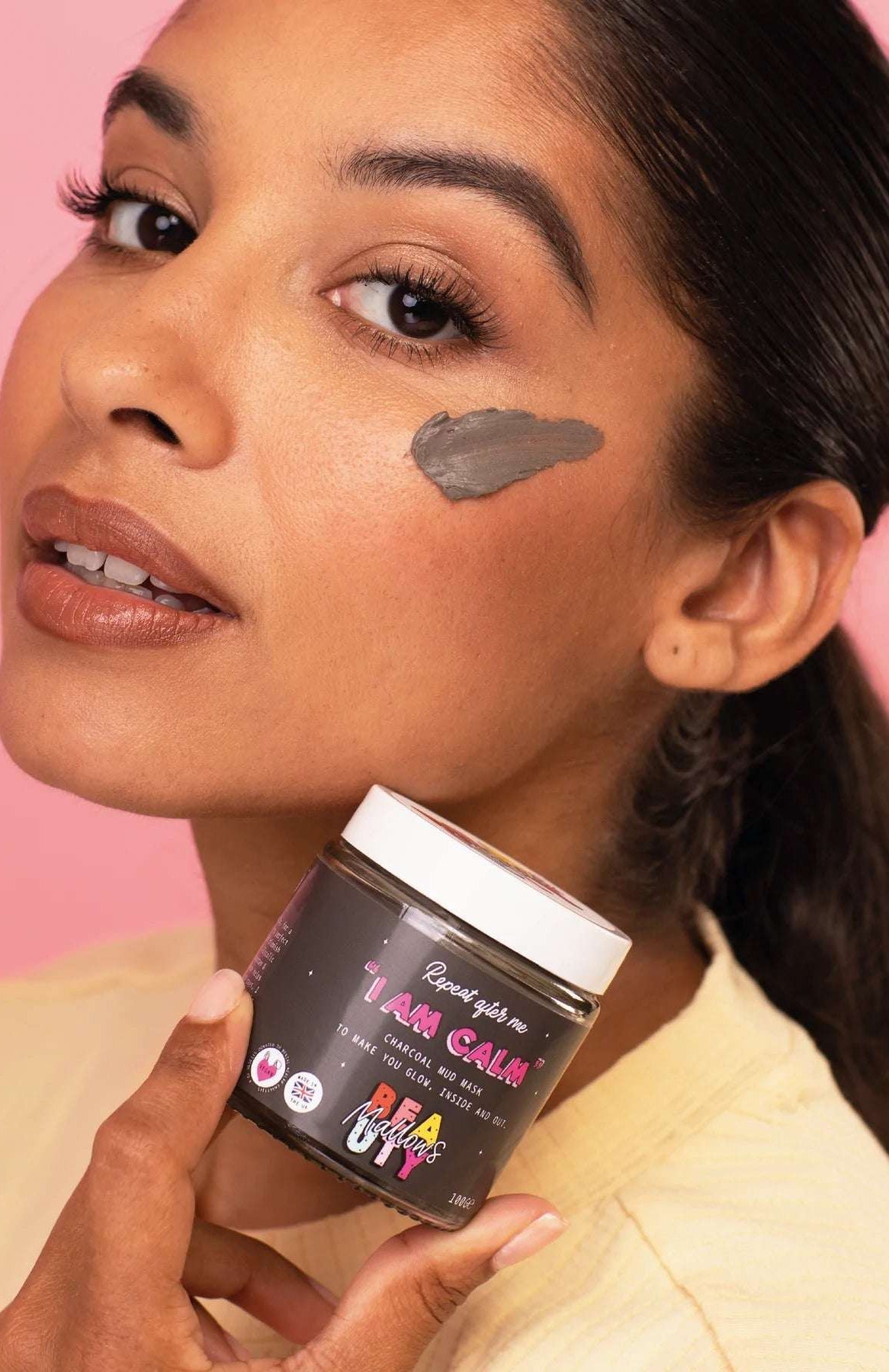 Mallows Beauty Charcoal Mud Mask Face Mask by Mallows Beauty as seen on celebrities