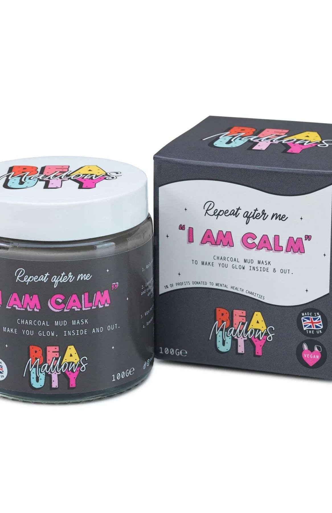 Mallows Beauty Charcoal Mud Mask Face Mask by Mallows Beauty as seen on celebrities