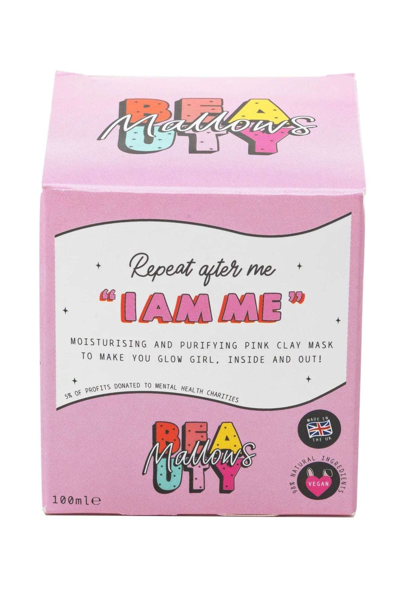 Mallows Beauty Watermelon Pink Clay Face Mask Beauty Kit by Mallows Beauty as seen on celebrities