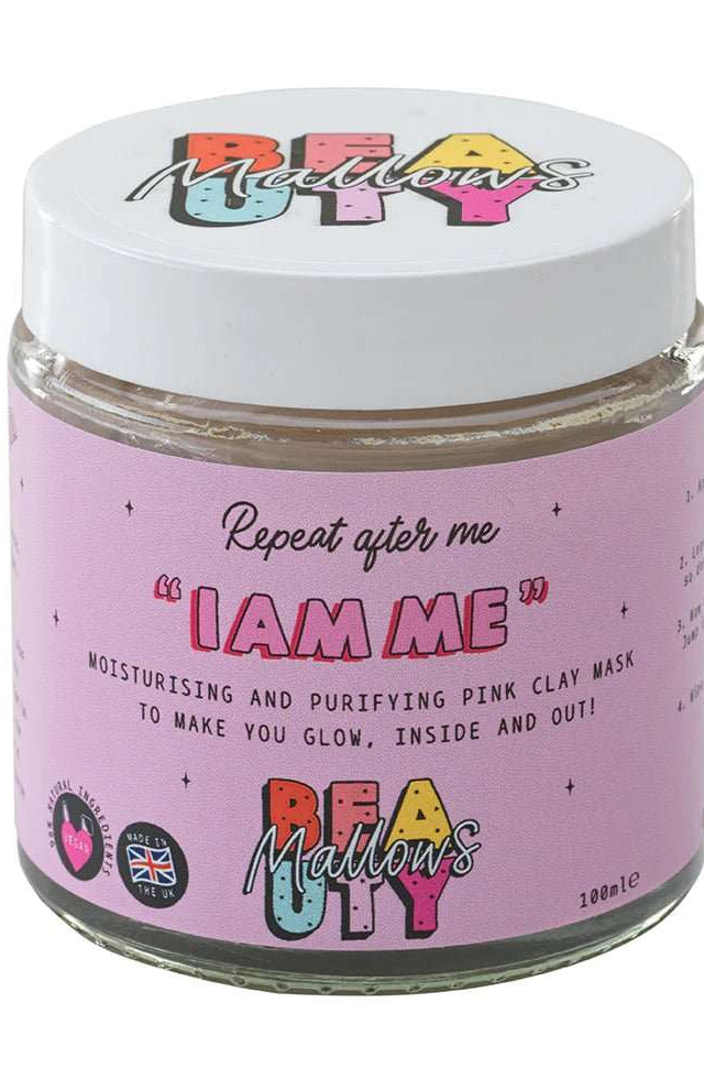 Mallows Beauty Watermelon Pink Clay Face Mask Beauty Kit by Mallows Beauty as seen on celebrities