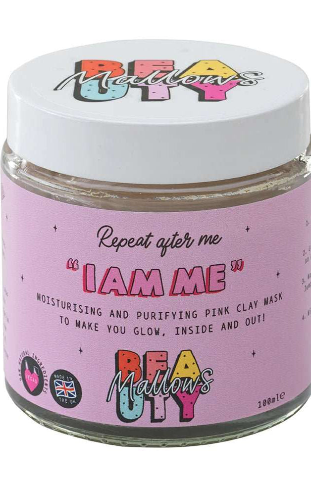 Mallows Beauty Watermelon Pink Clay Face Mask Beauty Kit by Mallows Beauty as seen on celebrities