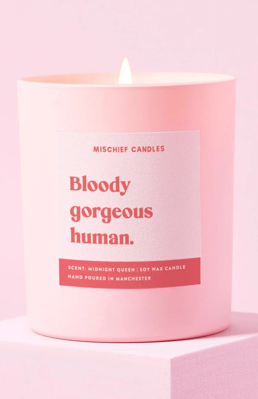 Shop Mischief Candles Candle Bloody Gorgeous Human Candle Candles for women – premium loungewear and festival fashion at Spoiled Brat