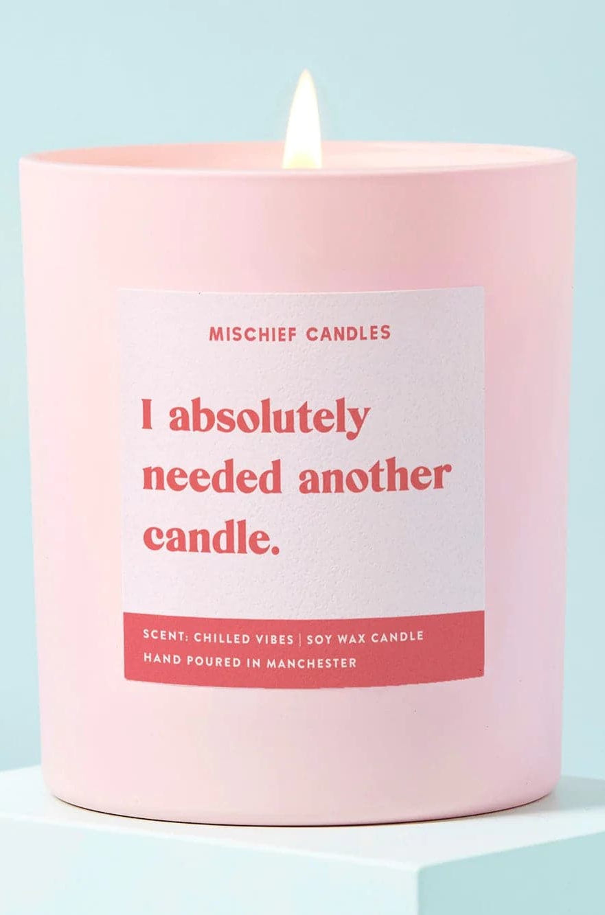 Shop Mischief Candles Funny Needed Another Candle Gift For Her Funny Candle Candles for women – premium loungewear and festival fashion at Spoiled Brat