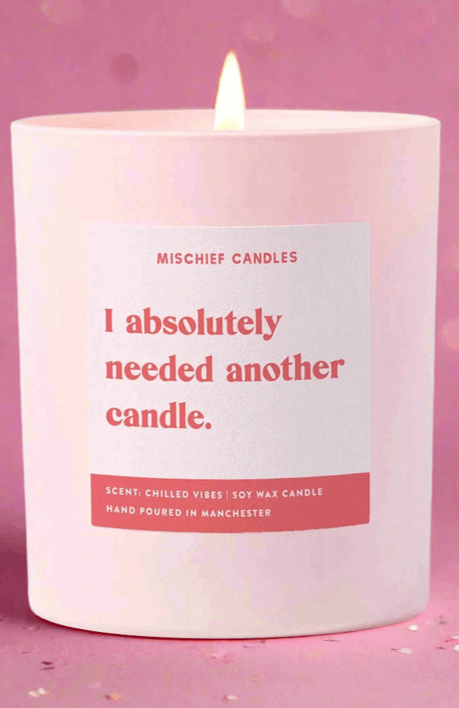 Shop Mischief Candles Funny Needed Another Candle Gift For Her Funny Candle Candles for women – premium loungewear and festival fashion at Spoiled Brat