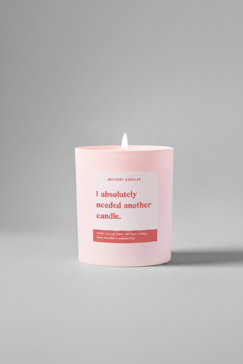 Shop Mischief Candles Funny Needed Another Candle Gift For Her Funny Candle Candles for women – premium loungewear and festival fashion at Spoiled Brat