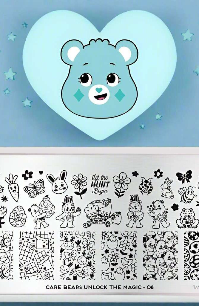 Shop MoYou London MoYou London Care Bears Classic 08 Nail Stamps Nail Art for women – premium loungewear and festival fashion at Spoiled Brat