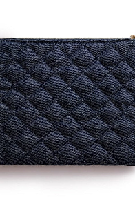 Packed Party Back to Fun Denim Everything Pouch - Spoiled Brat