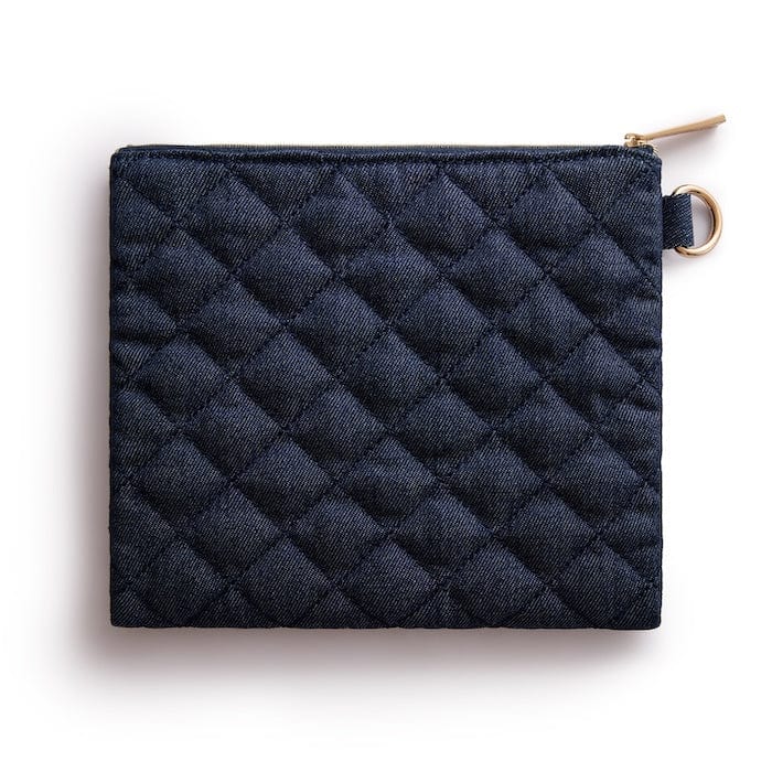 Packed Party Back to Fun Denim Everything Pouch by Packed Party – Clutch Bag – | Spoiled Brat UK