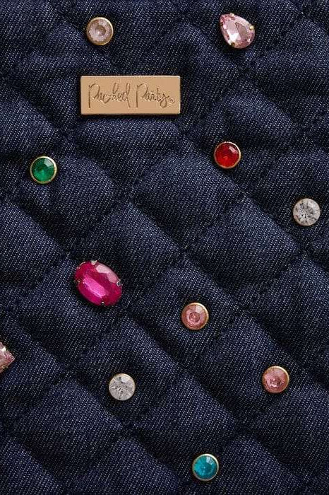 Packed Party Back to Fun Denim Everything Pouch - Spoiled Brat