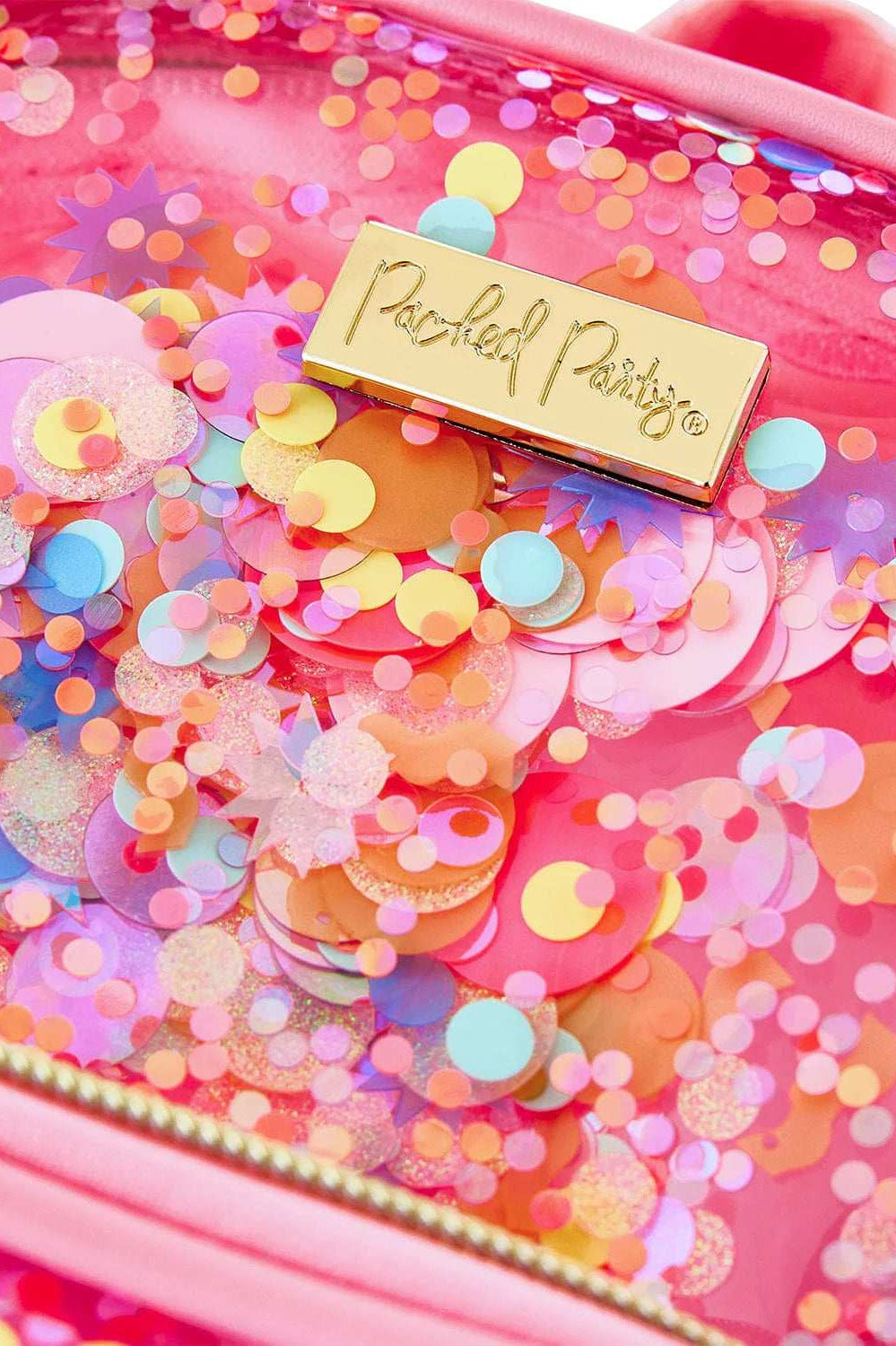 Packed Party Bring On The Fun Mini Confetti Backpack by Packed Party – Backpack – Pink | Spoiled Brat UK