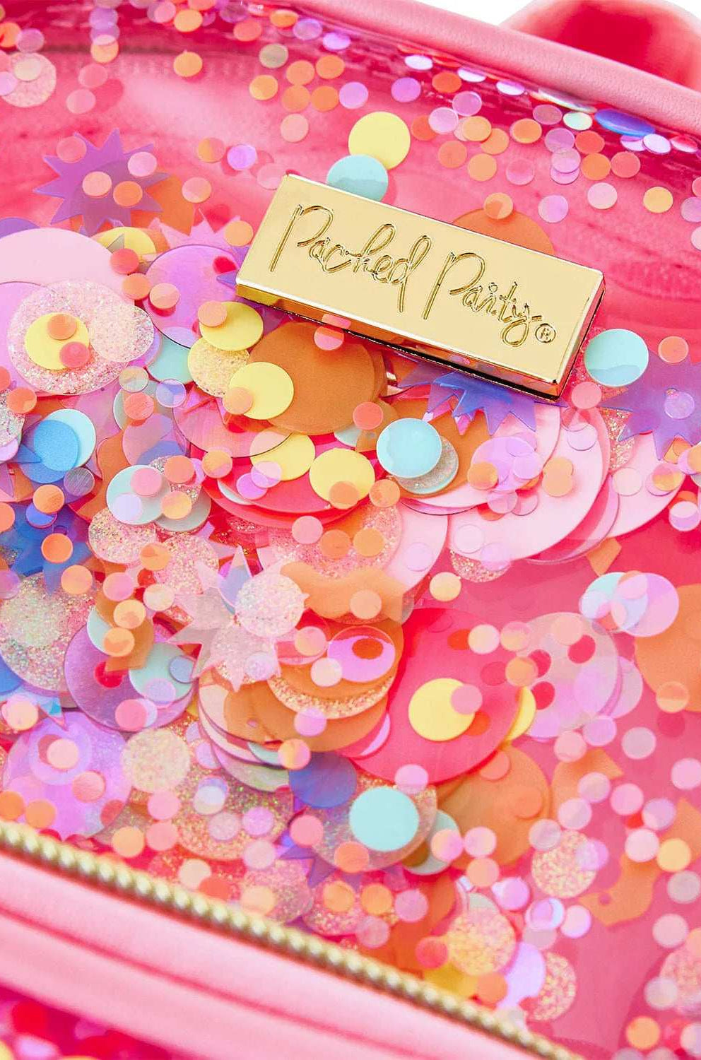 Shop Packed Party Packed Party Bring On The Fun Mini Confetti Backpack Backpack for women – premium loungewear and festival fashion at Spoiled Brat