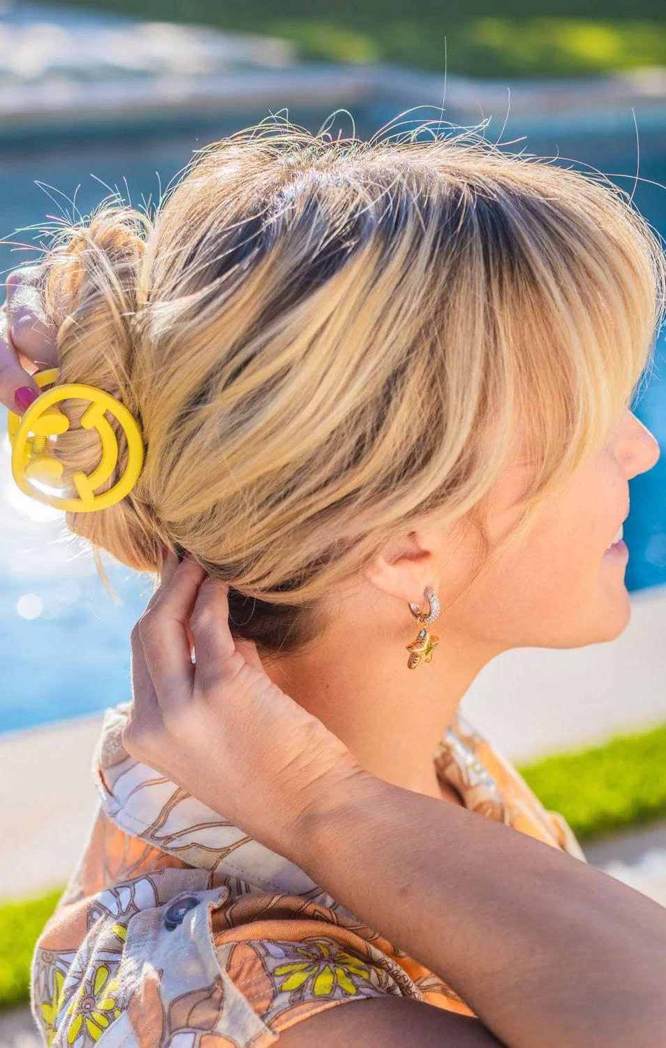 Shop Packed Party Packed Party Bring on The Smiles Claw Hair Clip Set Hair Clip for women – premium loungewear and festival fashion at Spoiled Brat