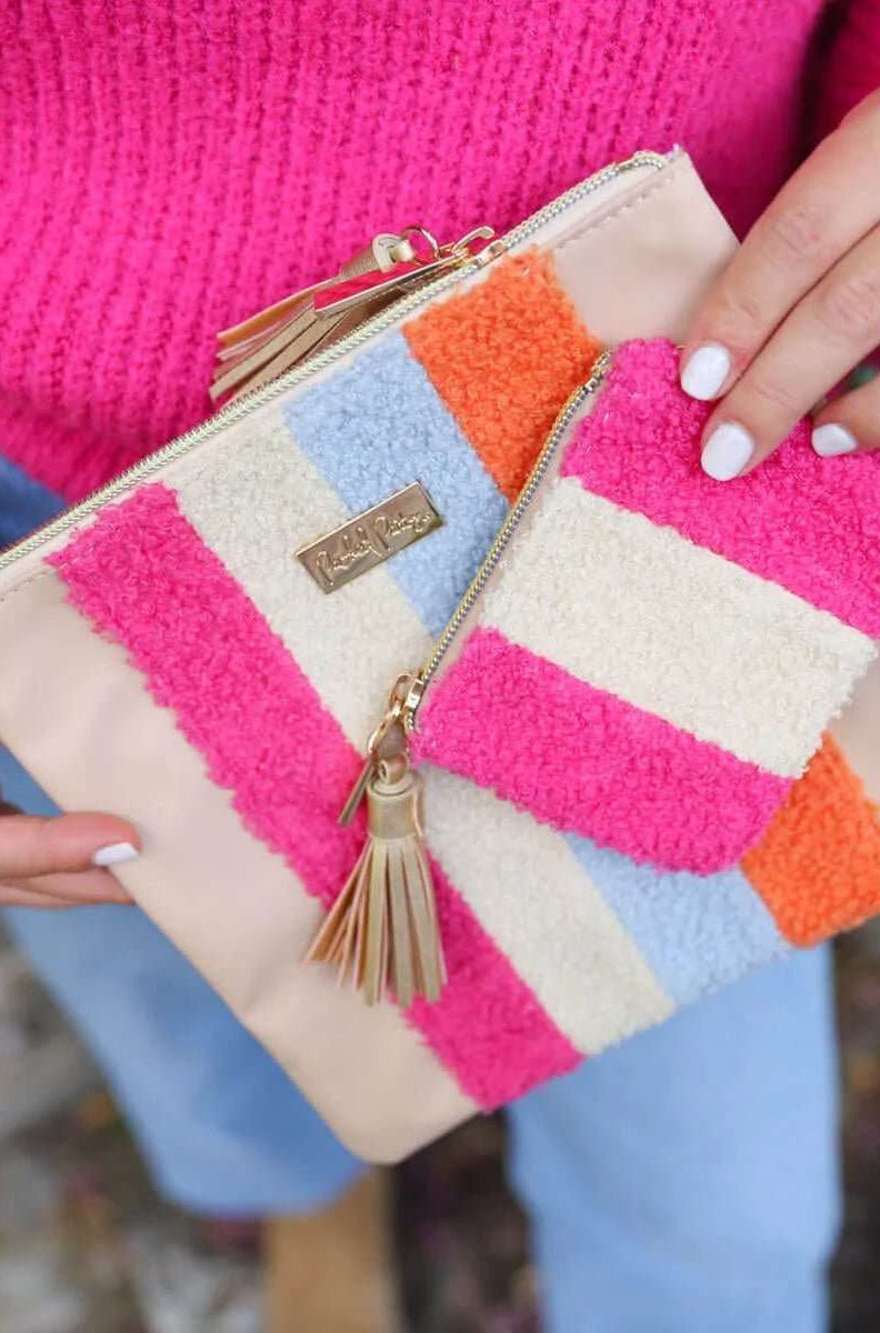 Packed Party Extra Cozy Mini Keychain Wallet Clutch Bag by Packed Party as seen on celebrities