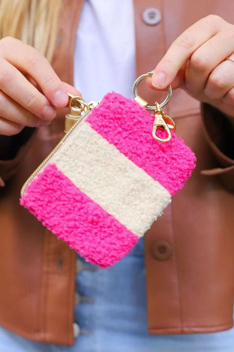 Packed Party Extra Cozy Mini Keychain Wallet Clutch Bag by Packed Party as seen on celebrities