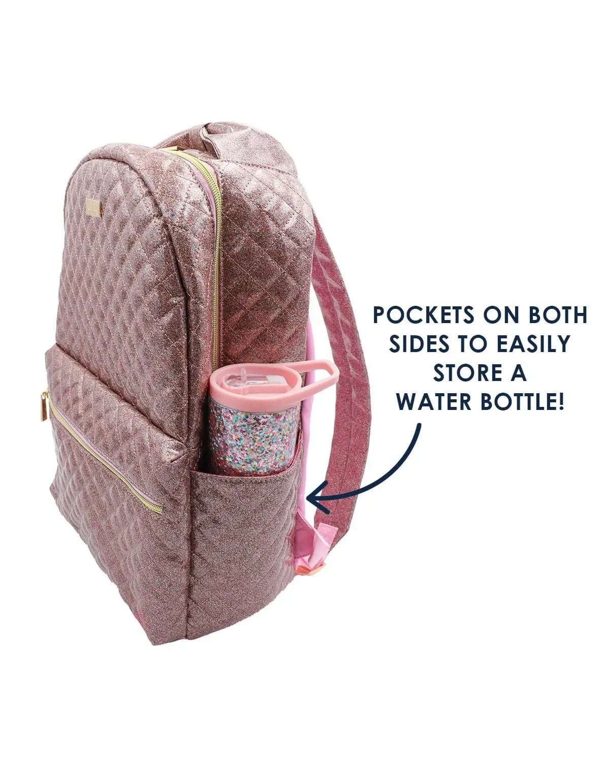 Packed Party Glitter Party Backpack by Packed Party – Backpack – Pink | Spoiled Brat UK