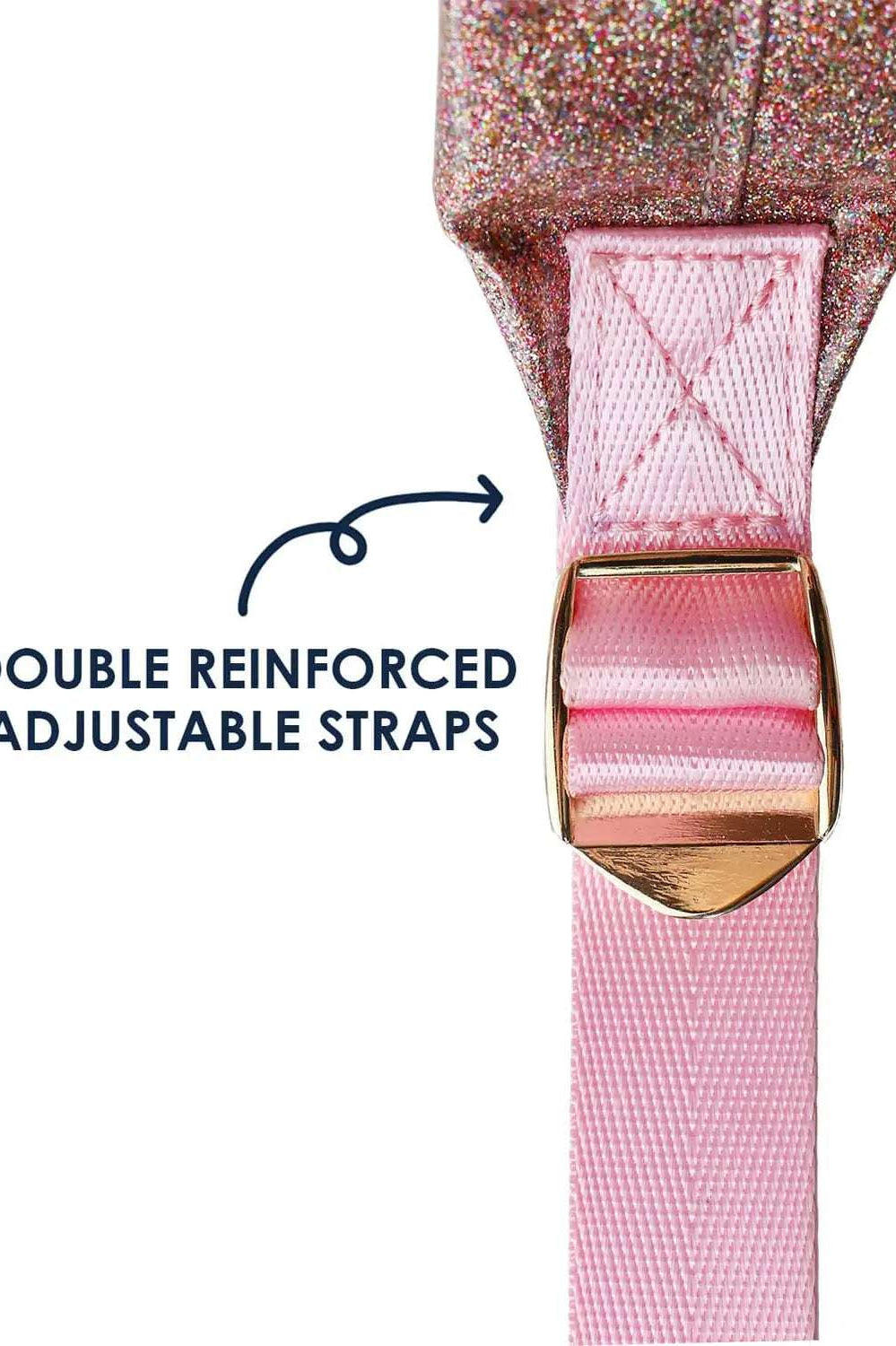 Packed Party Glitter Party Backpack by Packed Party – Backpack – Pink | Spoiled Brat UK