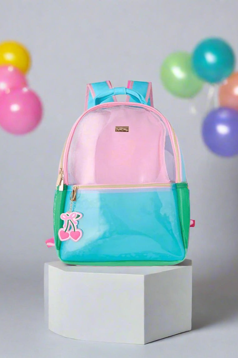 Shop Packed Party Packed Party Jelly Colourblock Back to Fun Backpack Backpack for women – premium loungewear and festival fashion at Spoiled Brat