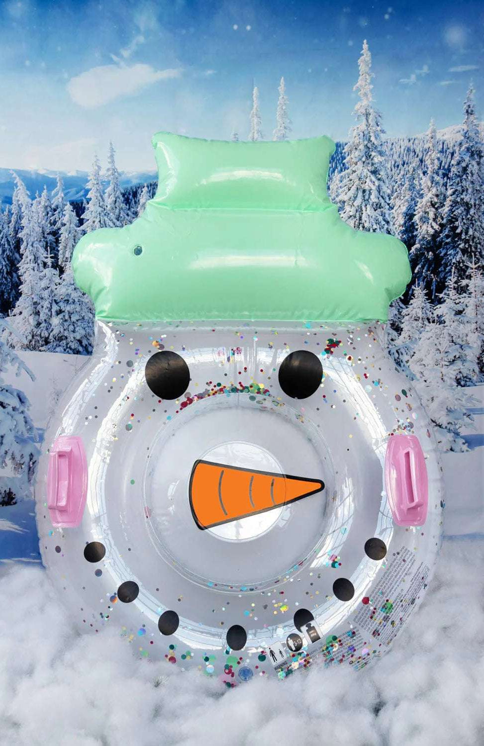 Shop Packed Party Packed Party Mr Snowman Inflatable Snow Tube Gifts for women – premium loungewear and festival fashion at Spoiled Brat